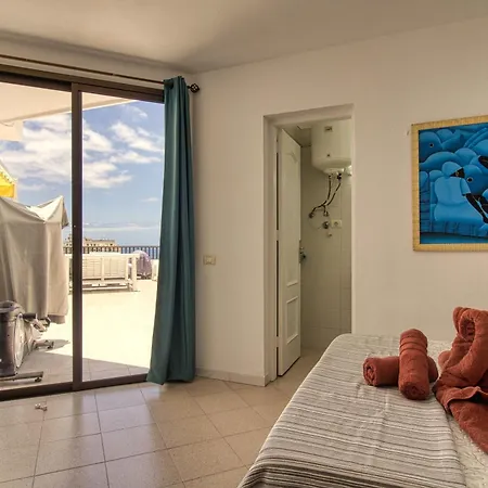 Bonito Atico Garajonay 501 Jacuzzi Pool Wifi Free Playa Feñabe